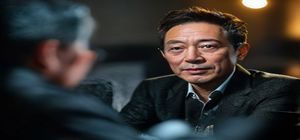 探花人物专访深度系列视频封面，专业摄影棚灯光下人物访谈画面清晰专业